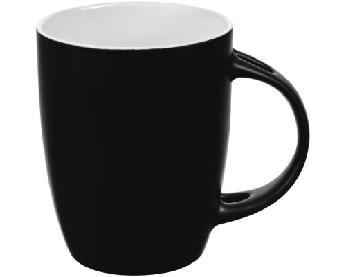 Кружка с ложкой Cheer Up ver.2, черная