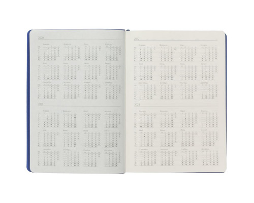 Ежедневник Ridge, недатированный, синий