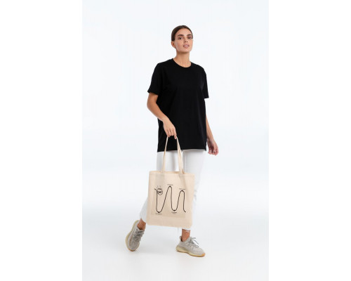 Холщовая сумка «Все плохо», неокрашенная