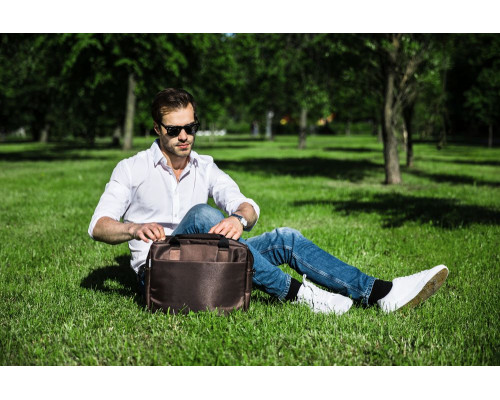 Сумка для ноутбука с внешним аккумулятором reGenerate