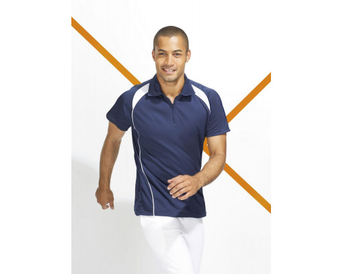 Спортивная рубашка поло Palladium 140 оранжевая с белым