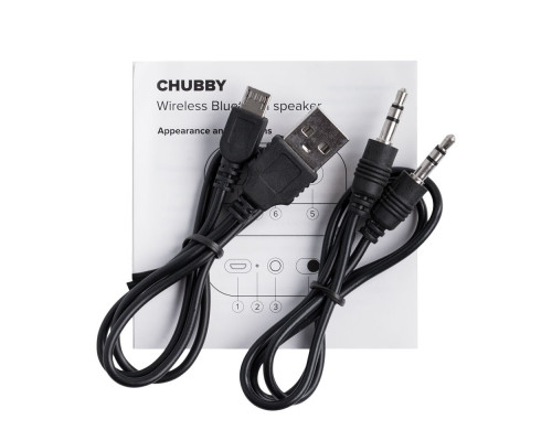 Беспроводная колонка Chubby, черная