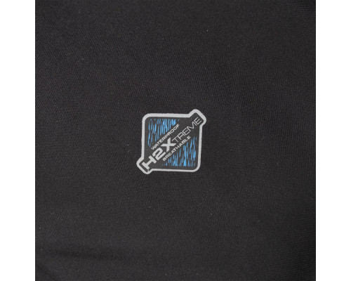 Куртка софтшелл мужская Patrol, черная с красным