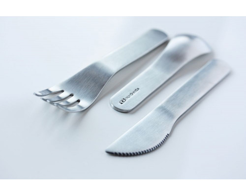 Набор столовых приборов MB Pocket, синий (деним)