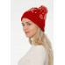 Шапка Snow Fairy, красная