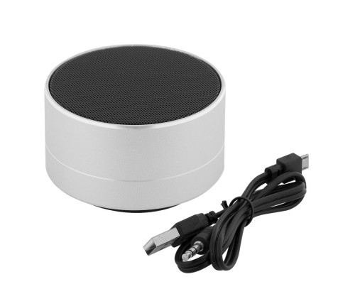 Беспроводная колонка Easy, серебристая