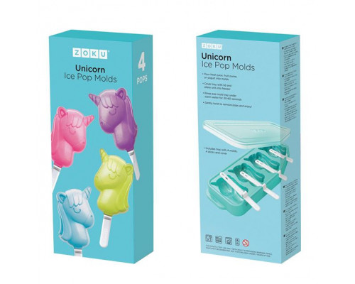 Набор для приготовления мороженого Unicorn, бирюзовый