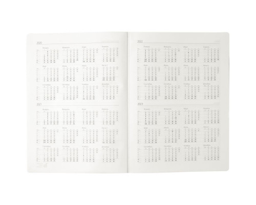 Еженедельник Shall maxi, недатированный, синий