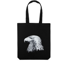 Холщовая сумка Like an Eagle, черная