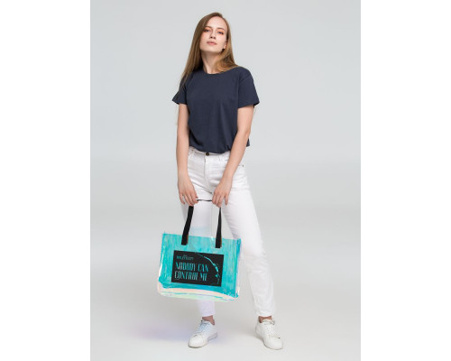 Голографическая сумка для покупок Maleficent Profile