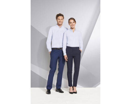 Рубашка мужская Beverly Men, белая с синим