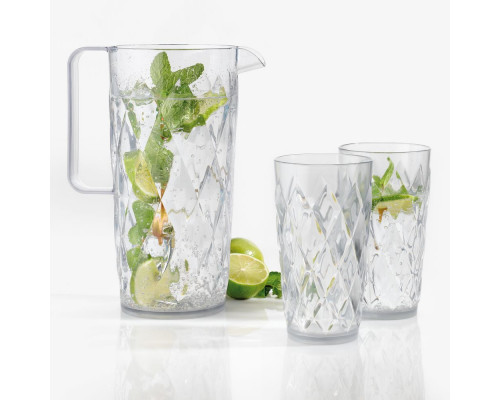 Стакан Crystal, большой, прозрачный