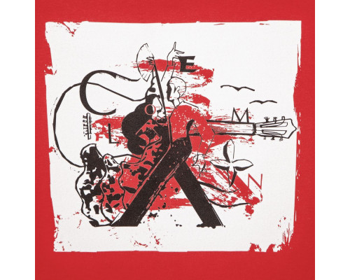 Футболка женская Carmen and Carwoman, красная