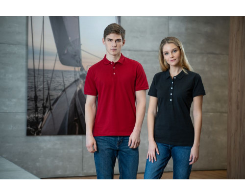 Рубашка поло мужская Sunset, белая