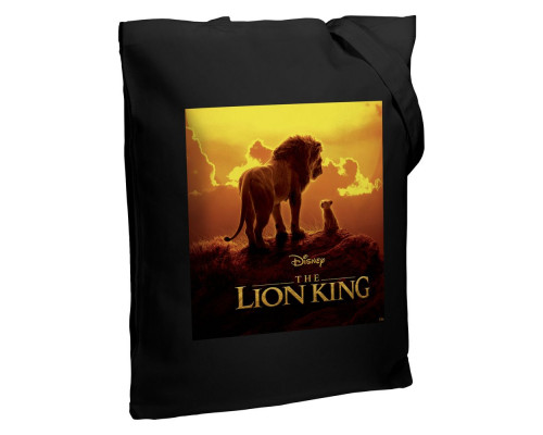 Холщовая сумка Sunset, черная