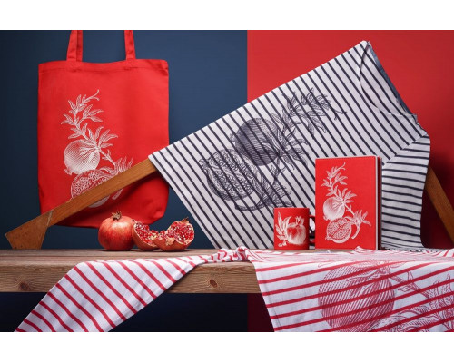 Холщовая сумка Grand Granat, красная