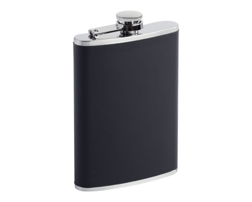 Набор Trusty: фляжка, стаканчики и воронка, черный