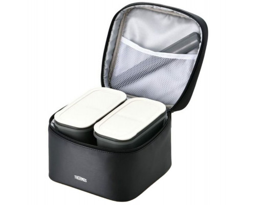 Набор ланчбоксов в термосумке Thermos DJF1800, черный