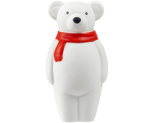 Сквиши-антистресс «Мишка», с красным шарфом