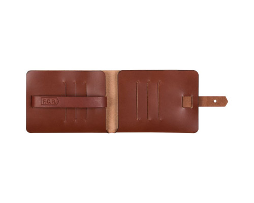 Кошелек Leaf, коричневый