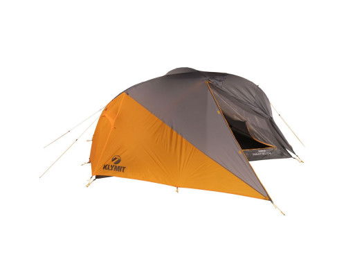 Палатка трекинговая Maxfield 4, серая с оранжевым