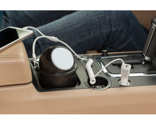 Автомобильное зарядное устройство High Ride, белое