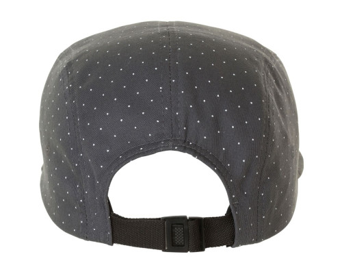 Бейсболка Taylor, темно-серая с белым