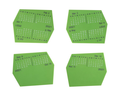 Органайзер настольный с календарем Penman, черный