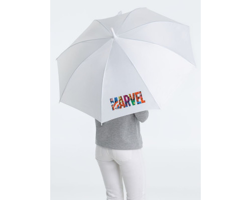 Зонт-трость Marvel Avengers, белый