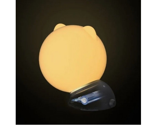 Беспроводной силиконовый ночник Night Light, черный