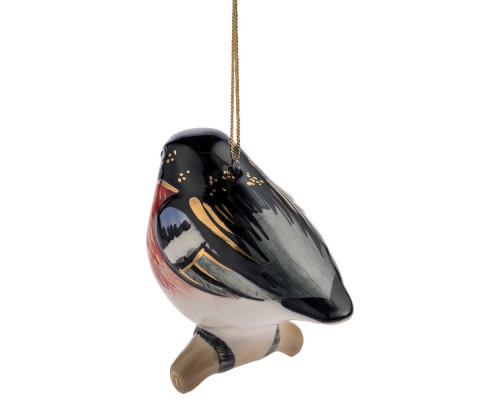 Фарфоровая елочная игрушка Twitt