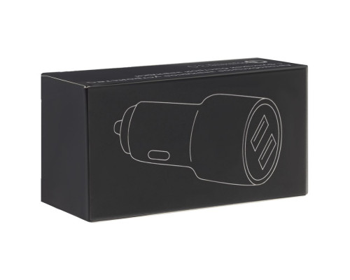 Автомобильное зарядное устройство Volto, серое