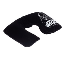 Надувная подушка под шею Darth Vader в чехле, черная