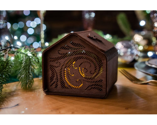 Светильник-шкатулка Lighthouse, малый, со свечой