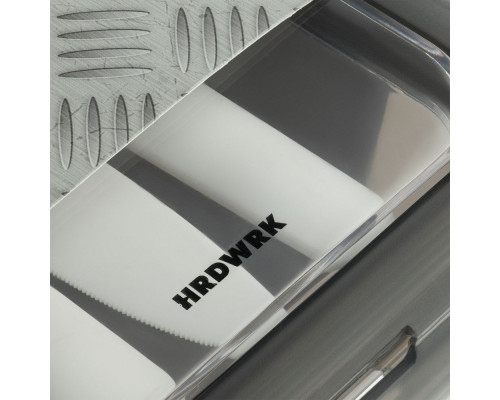 Ланчбокс Hard Work, серый