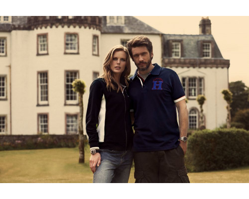 Рубашка поло мужская Anderson, черная