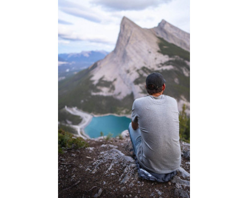 Надувная подушка-сиденье V Seat, серая