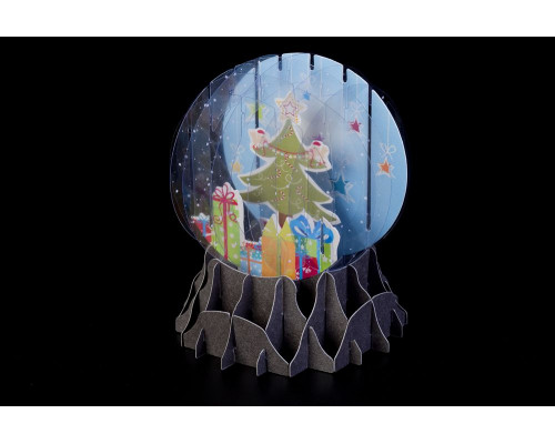 3D открытка «Елочка», с конвертом