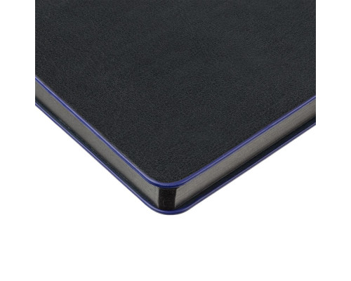 Блокнот Trait в точку, черно-синий