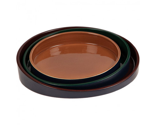 Блюдо Form Fluid, малое, горчичное