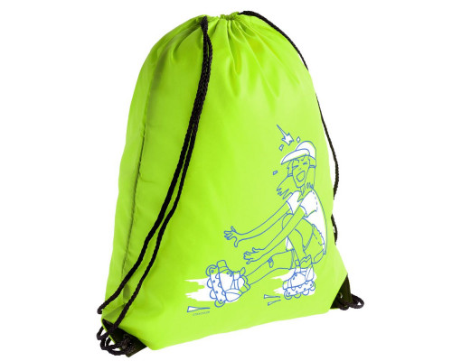 Рюкзак Roller Skates, желтый неон