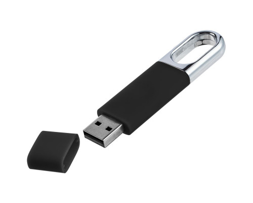 Флешка Uniscend Silveren, черная, 8 Гб