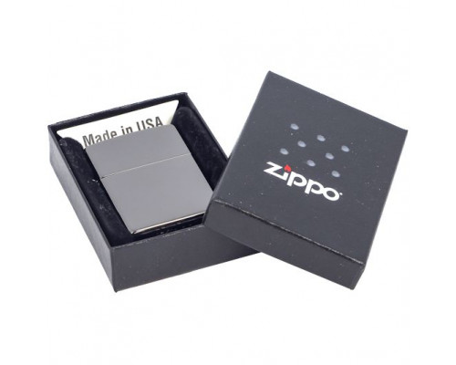 Зажигалка Zippo Classic Ebony, черная