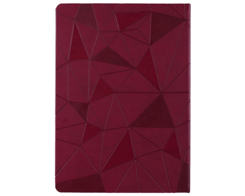 Ежедневник Gems, недатированный, малиновый