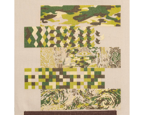 Фартук «Искусство камуфляжа», бежевый