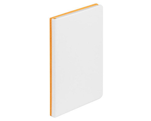 Блокнот Butterfly Mini, в линейку, белый с желтым