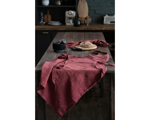 Фартук Fine Line, красный