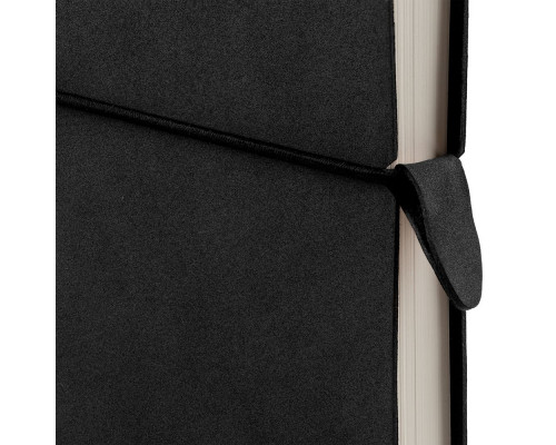 Ежедневник Nubuk, недатированный, черный