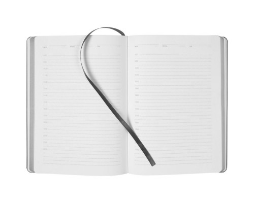 Ежедневник Factor, недатированный, серый