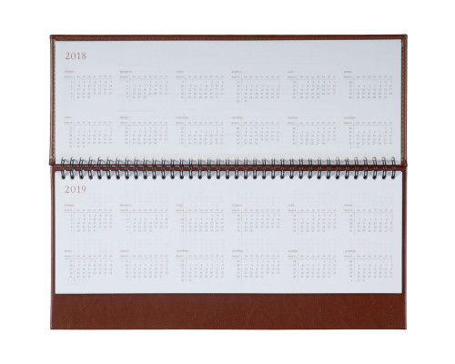 Планинг Nebraska, недатированный, коричневый